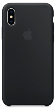 Чехол для iPhone X Apple Silicone Black